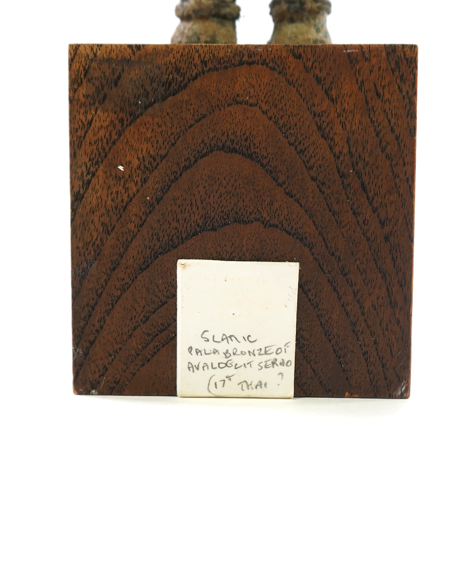 A Thai bronze figure of standing Buddha, 19th century